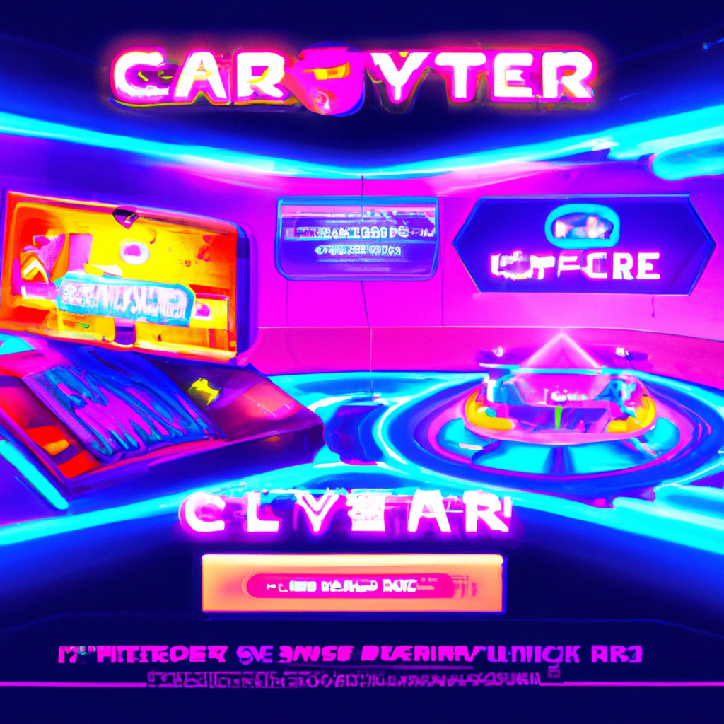 NeonArcade Flux hero scene